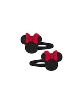 Holly Minnie: Red Bow Minnie Snap Clips